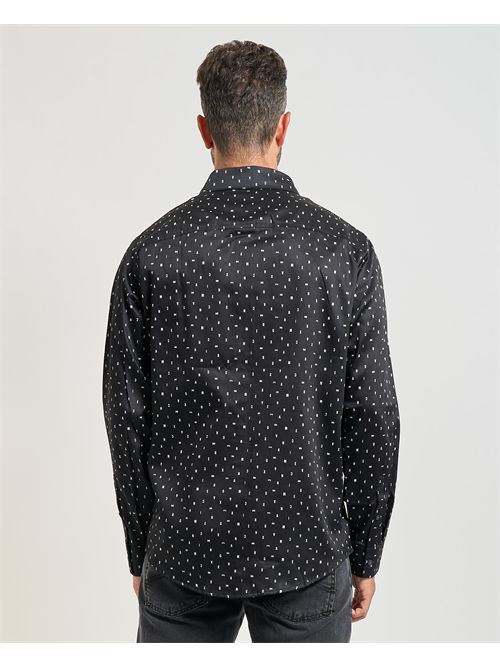Men's Armani Exchange shirt with lettering ARMANI EXCHANGE | XM001942-AF19194FC234